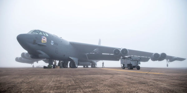 B-52 Bomber in Action