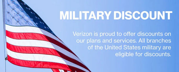 Did you know about the Verizon Military Discount?