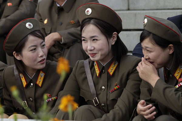 North Korean Military Women