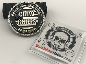 Crew Chiefs challenge coin