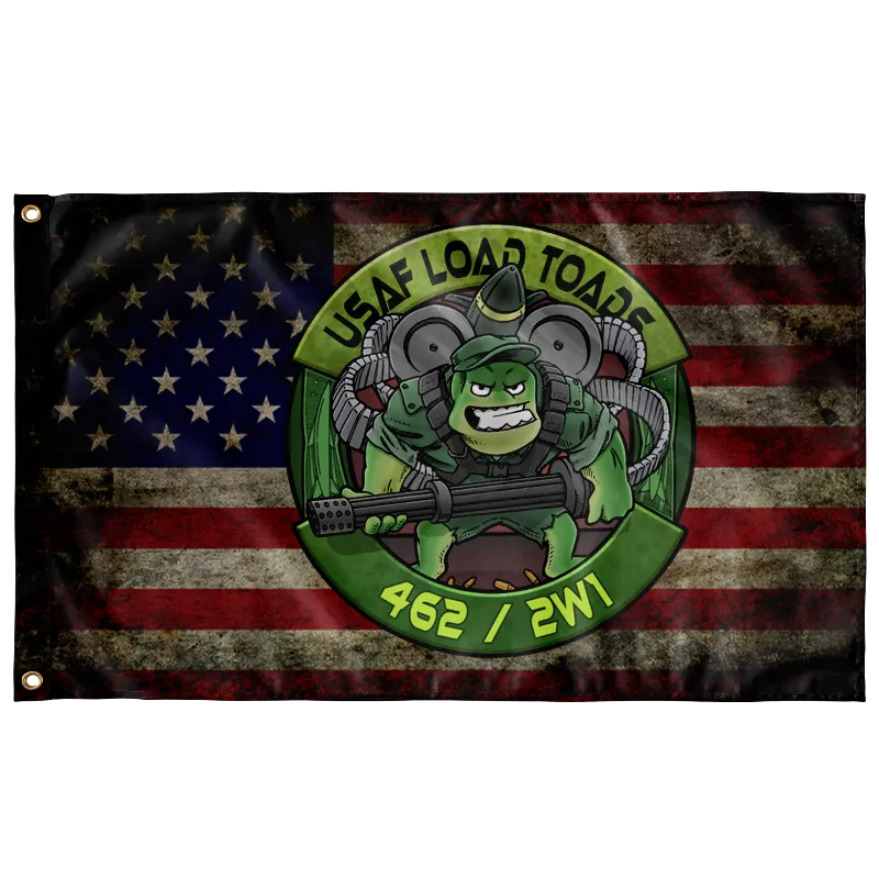 Weapons Load Toad Colored Flag | Challenge Coin Nation