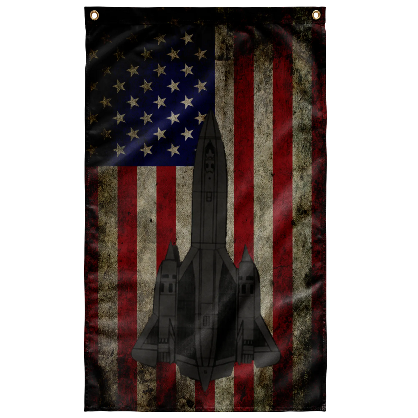 SR-71 Blackbird Aircraft Flag (Color)