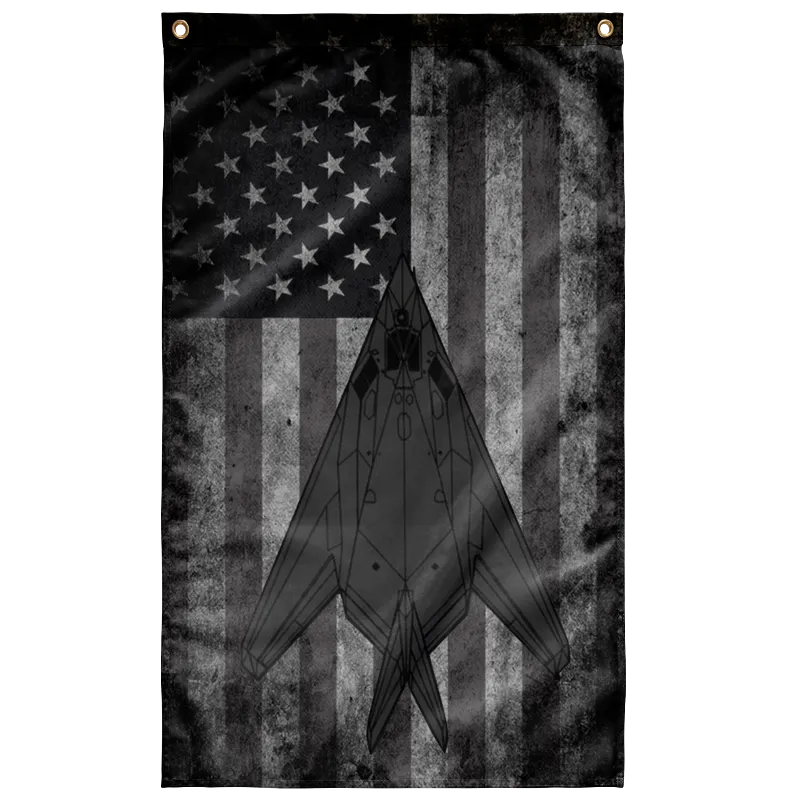 F-117 Nighthawk Colorized Flag