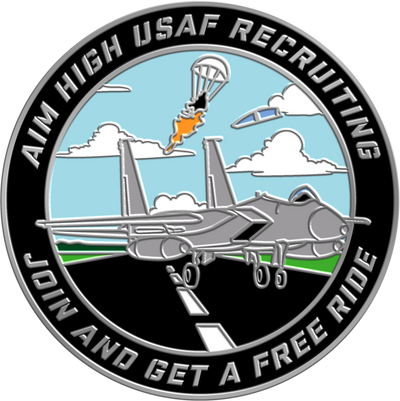F-15 Accidental Ejection Coin