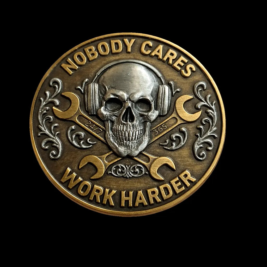 Maintenance is Suffering Coin | Challenge Coin Nation