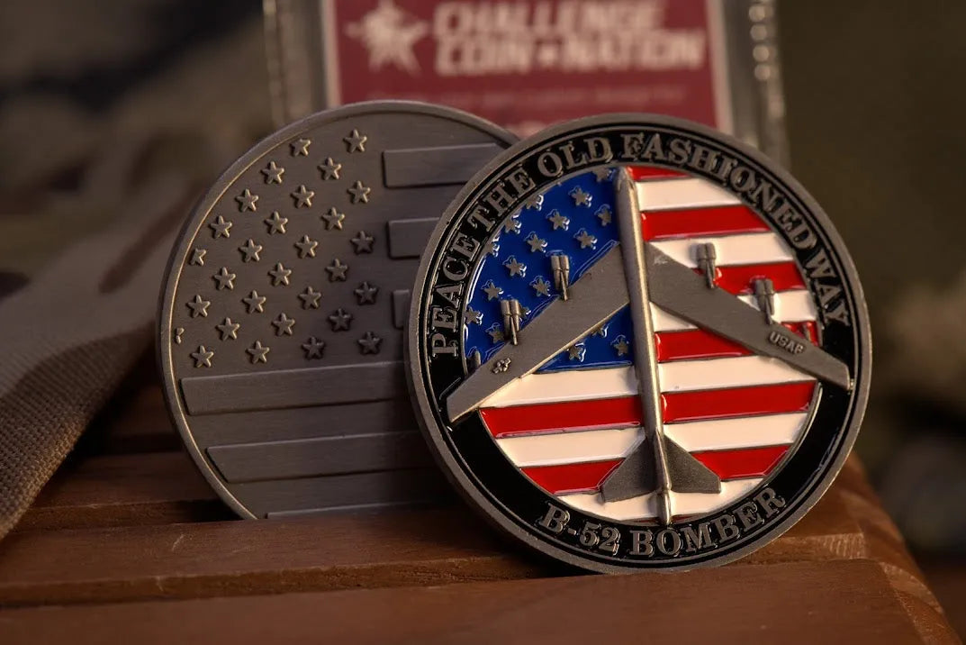 Boeing B-52 Bomber Challenge Coin