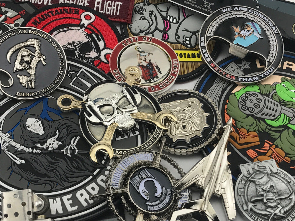 Military Officially Retired Patch – Challenge Coin Nation