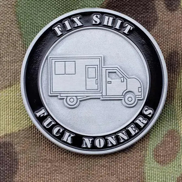 Fix Sh*t - F*ck Nonners! Challenge Coin