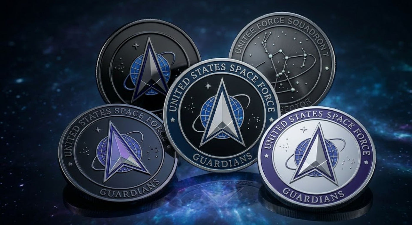 Custom Space Force Challenge Coins - Order Yours Today– Challenge Coin ...