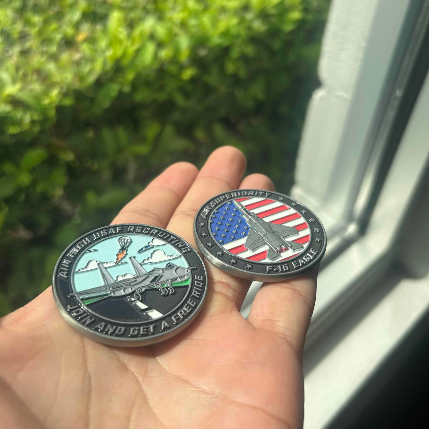 F-15 Accidental Ejection Coin