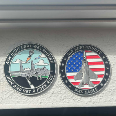 F-15 Accidental Ejection Coin