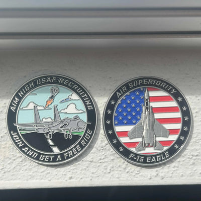 F-15 Accidental Ejection Coin