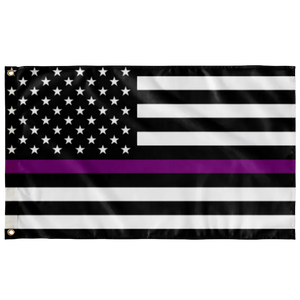 Thin Purple Line Flag