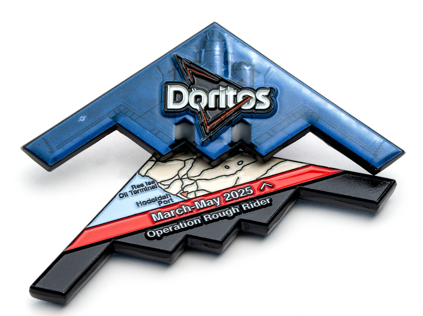 B-2 “Death Dorito” Cool Blue – Operation Rough Rider Coin– Challenge ...