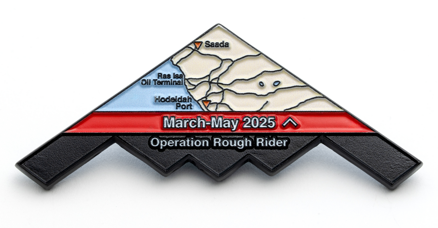 B-2 “Death Dorito” Cool Blue – Operation Rough Rider Coin– Challenge ...