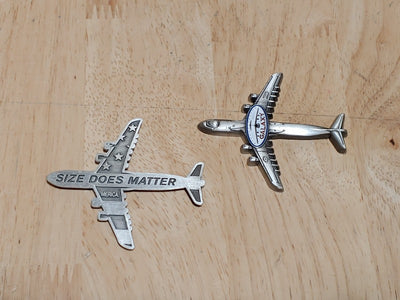 USAF C-5 Galaxy: Size Does Matter Challenge Coin