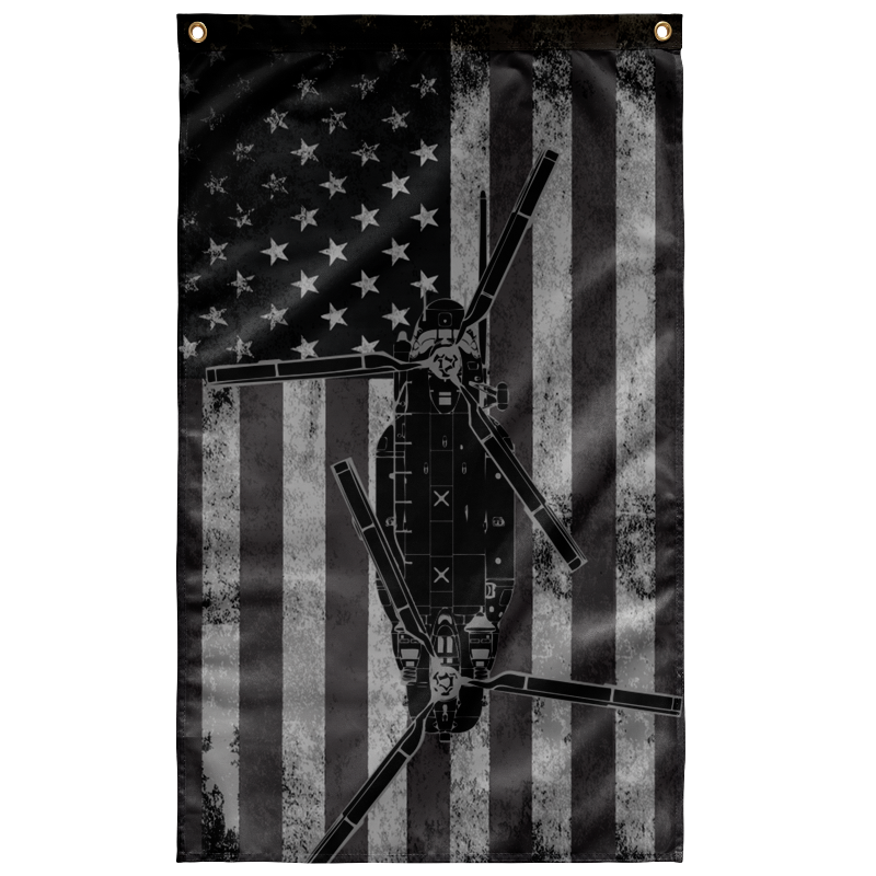 MH-47 Helicopter Shadow Flag
