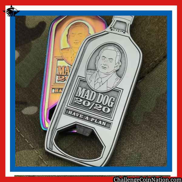 General "Mad Dog" Mattis 2020 Challenge Coin