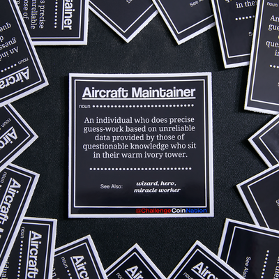 Aircraft Maintainer Sticker