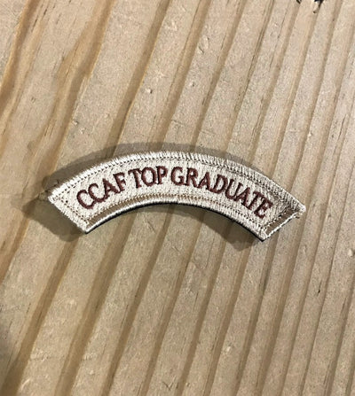 CCAF TOP GRADUATE Embroidered Patch