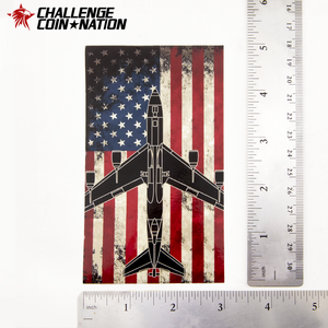 KC-135 Stratotanker American Flag Sticker