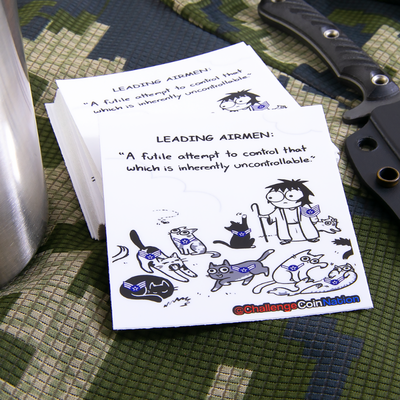 Leading Airmen Sticker