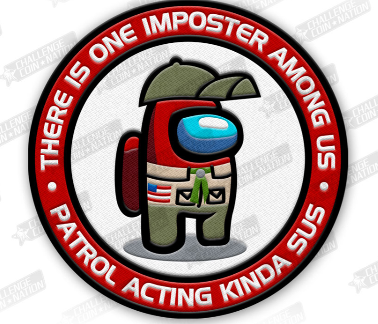 Patrol Acting Sus Imposter Patch