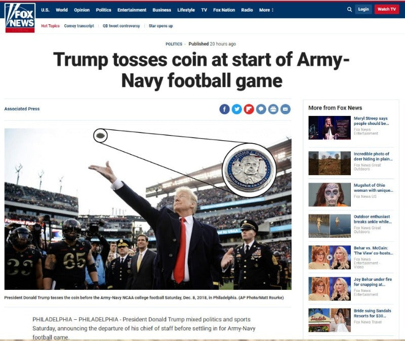 Donald Trump Challenge Coin