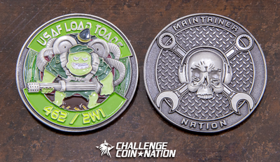 USAF Load Toad Challenge Coin
