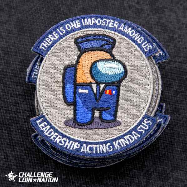 Air Force Among Us Imposter Patch