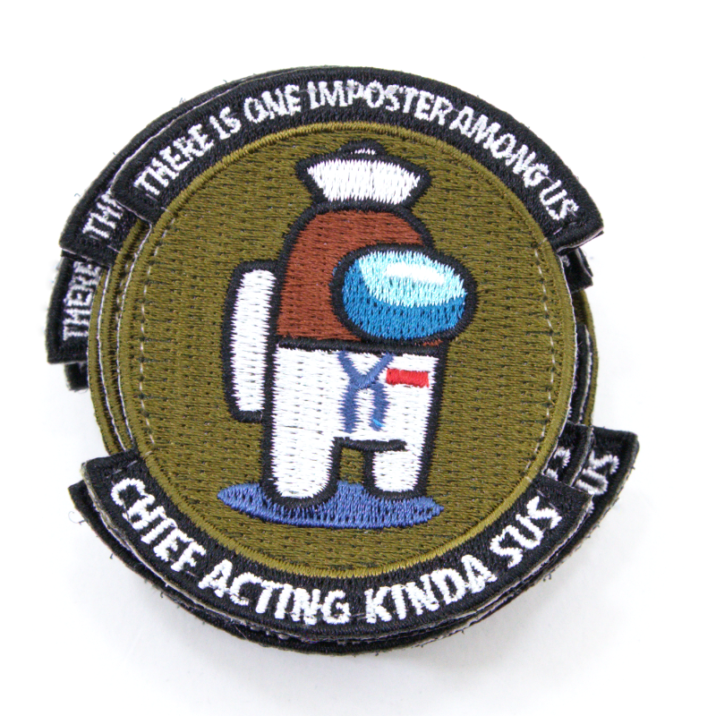 Navy Chief Acting Sus Imposter Patch