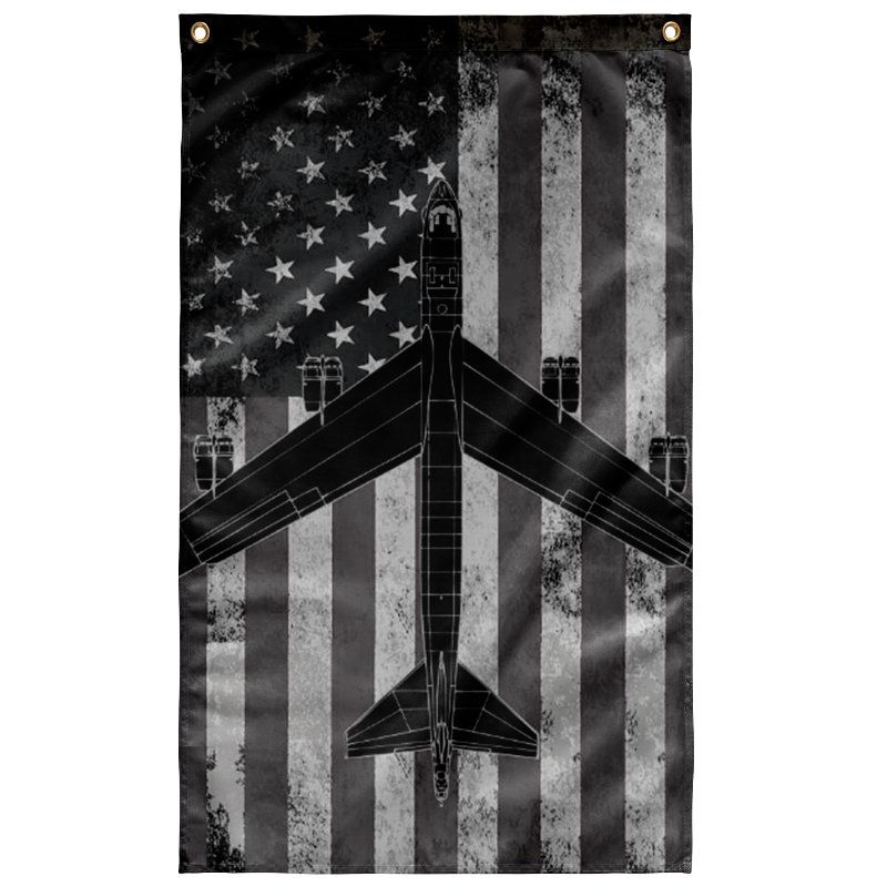 B-52 Bomber Display Flag