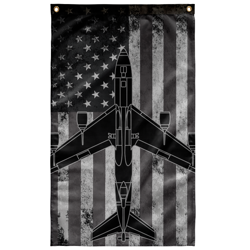 KC-10 Extender Airplane US Flag