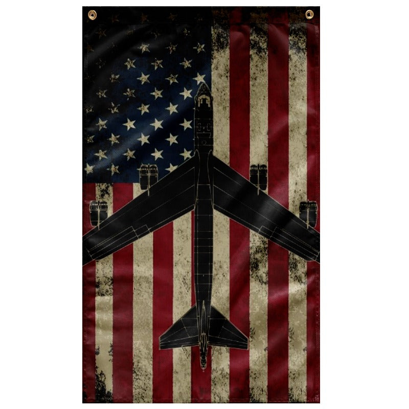 B-52 Bomber - Color Flag
