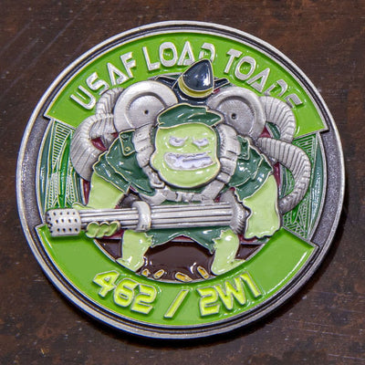 USAF Load Toad Challenge Coin